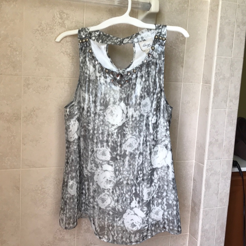 Shirt with Rhinestone